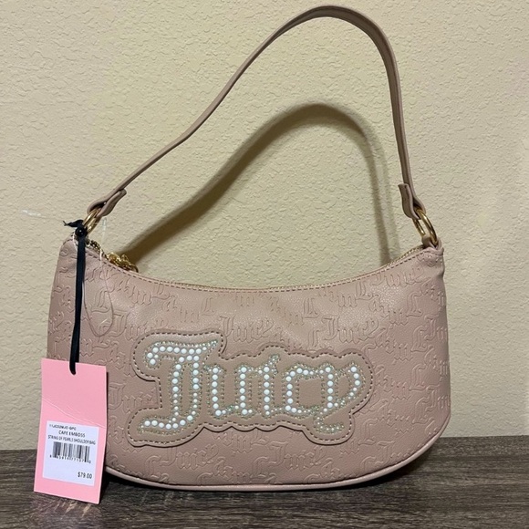 Juicy Couture Handbags - Juicy Couture Tan Shoulder Bag